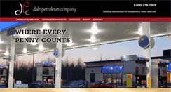 Desktop Screenshot of dalepetroleum.com